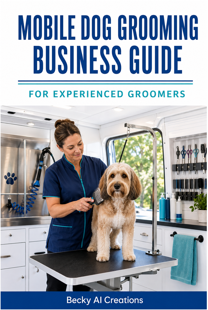 Mobile Dog Grooming Business Guide for experience groomers
